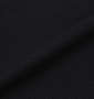 Timely Warning 鹿の子2枚衿ストライプ使い半袖ポロシャツ ブラック: 生地拡大