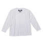 SHELTY タイダイBOXプリント長袖Tシャツ ホワイト: バックスタイル