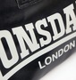 LONSDALE ホールドールバッグ ブラック: