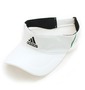 adidas サンバイザー ホワイト: