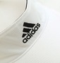 adidas サンバイザー ホワイト: フロント刺繍