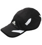 adidas ネックガード付キャップ ブラック: