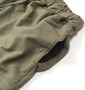 BUNDESWEAR スウェットカーゴハーフパンツ カーキ: サイドポケット