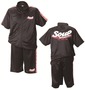 SOUL SPORTS ジャージセット(半袖) ブラック: