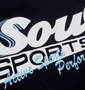 SOUL SPORTS ノースリーブパーカーセット ブラック: バック刺繍