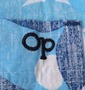 OCEAN PACIFIC プリントシャツ(半袖) ブルー系: 胸ポケット刺繍