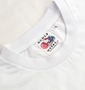 はろうきてぃ おにがしま 和柄Tシャツ(半袖) ホワイト: クルーネック