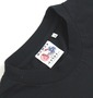 はろうきてぃ おにがしま 和柄Tシャツ半袖 ブラック: クルーネック