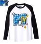 MUSIC TELEVISION ラグランTシャツ