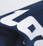 lotto DRYメッシュTシャツ(半袖) ネイビー: フロントプリント