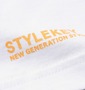 Stylekey Tシャツ ホワイト: フロント裾プリント