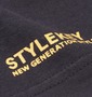 Stylekey Tシャツ ブラック: フロント裾プリント