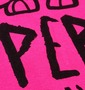 ONEPIECE フルジップパーカー ピンク: バックプリント