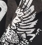 RUSTY Tシャツ(半袖) ブラック: フロントプリント