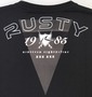 RUSTY Tシャツ(半袖) ブラック: