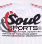 SOUL SPORTS Tシャツ(半袖) ホワイト: バックプリント