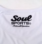 SOUL SPORTS ノースリーブ ホワイト: バックプリント