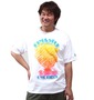 RIMASTER&ONEPIECE(リマスター＆ワンピース) CHOPPERグラデプリント半袖Tシャツ ホワイト: