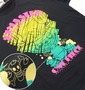 RIMASTER&ONEPIECE CHOPPERグラデプリント半袖Tシャツ ブラック: フロントプリント