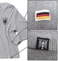 BUNDESWEAR ワッフルヘンリーTシャツ モクグレー: