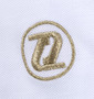 SEVEN2 鹿の子半袖ポロシャツ ホワイト: フロント刺繍