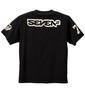 SEVEN2 Tシャツ(半袖) ブラック: バックスタイル
