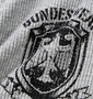 BUNDESWEAR ワッフル迷彩切替Tシャツ モクグレー: フロントプリント