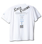 LOCO OCEAN 半袖ポロシャツ ホワイト: バックスタイル