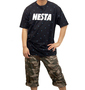 NESTA BRAND Tシャツ半袖 ブラック: