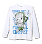 ONE PIECE 長袖Tシャツ ホワイト: