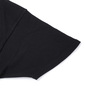 琉球言葉 半袖Tシャツ ブラック: 袖口