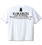くまモン 半袖Tシャツ ホワイト: バックスタイル