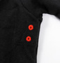 NESTA BRAND 半袖ポロシャツ ブラック: 脇通気孔