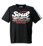 SOUL SPORTS 半袖Tシャツ ブラック: