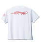 EDHARDY 半袖Tシャツ ホワイト: バックスタイル