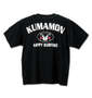 くまモン 半袖Tシャツ ブラック: バックスタイル