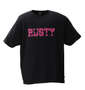 RUSTY 半袖Tシャツ ブラック: