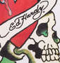 Ed Hardy プリント半袖Tシャツ ホワイト: プリント拡大