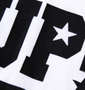 UP!SMILE ストリートスター半袖Tシャツ ホワイト: プリント拡大