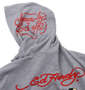 Ed Hardy フルジップパーカー モクグレー: