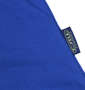 CRU ロゴ半袖Tシャツ ロイヤルブルー: 左裾ロゴネーム