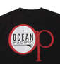 OCEAN PACIFIC 半袖Tシャツ ブラック: バックプリント