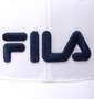 FILA GOLF ツイルキャップ ホワイト: