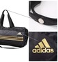 adidas ポケッタブルダッフルバッグ ブラック: