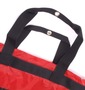 adidas ポケッタブルダッフルバッグ レッド: 手提げ