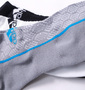 adidas メッシュ3Pアンクルソックス 3色ミックス: