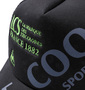 LE COQ SPORTIF ツイルメッシュキャップ ブラック: