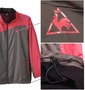 LE COQ SPORTIF ウインドジャケット ダークグレー×ピンク: