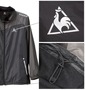 LE COQ SPORTIF ウインドジャケット ブラック×グレー: