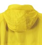 LE COQ SPORTIF ウインドジャケット ライトグレー×イエロー: フード収納タイプ